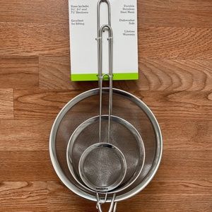 Cuisinart set of 3 mesh strainers